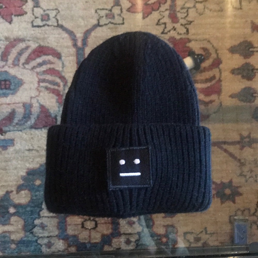 Black Acne Studios Hat